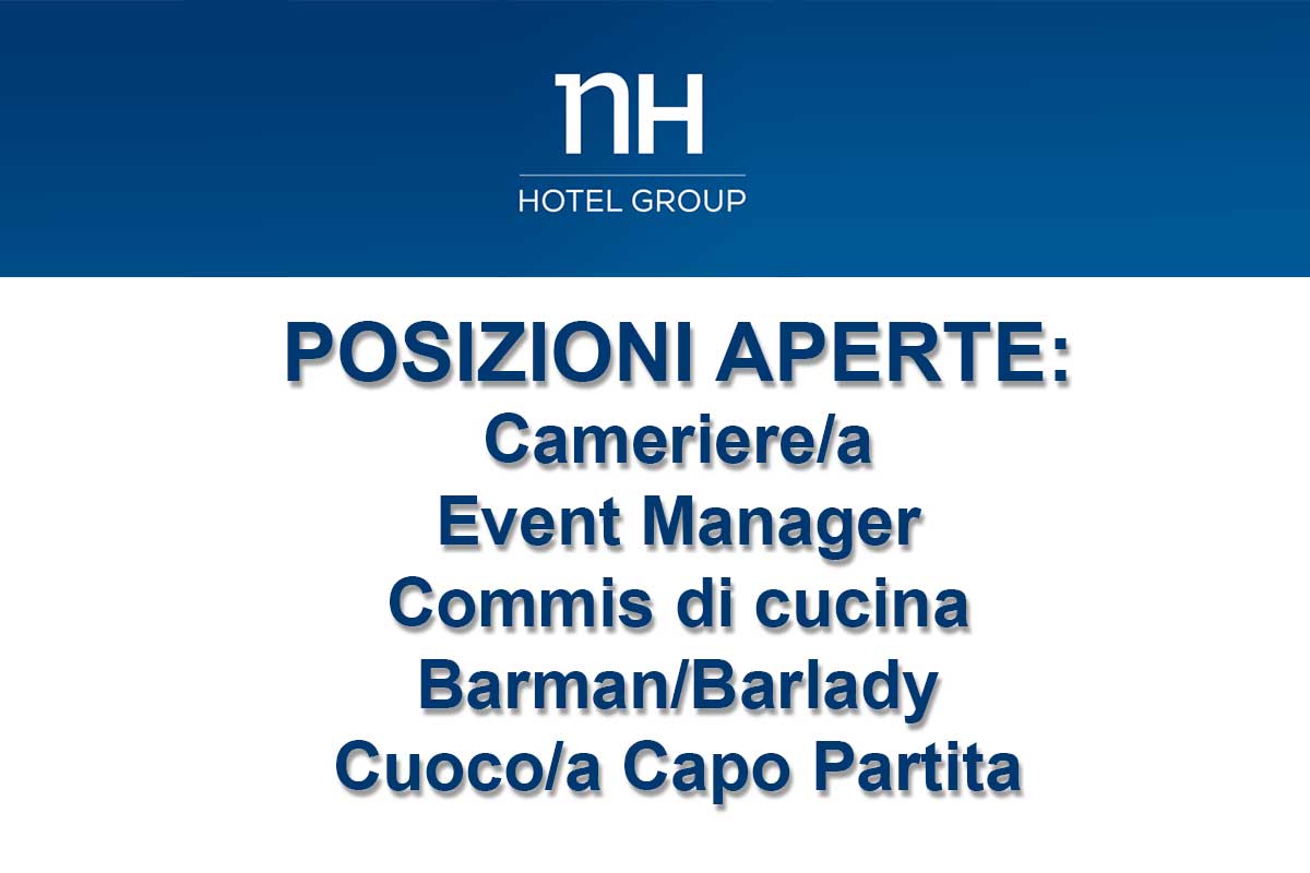 NH GROUP RICERCA PERSONALE