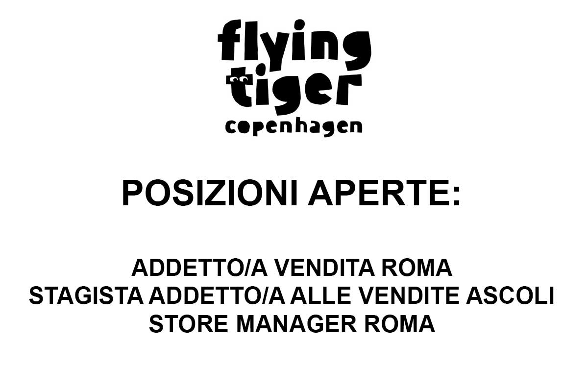 Flying Tiger ricerca personale per le sedi Italiane