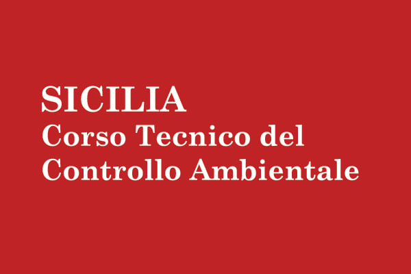 SICILIA, Corso Tecnico del Controllo Ambientale
